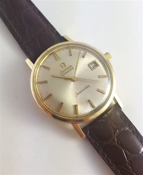 omega gold de ville watch